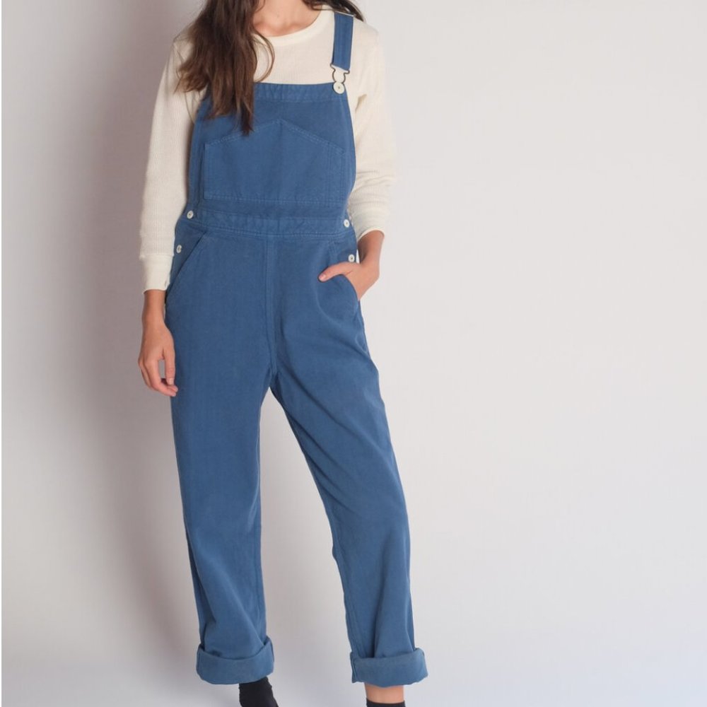 Jesse Kamm The Overalls in M, Coastal Blue